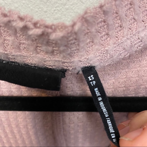 Urban Outfitters Out From Under Thermal Button Top - Picture 6 of 7